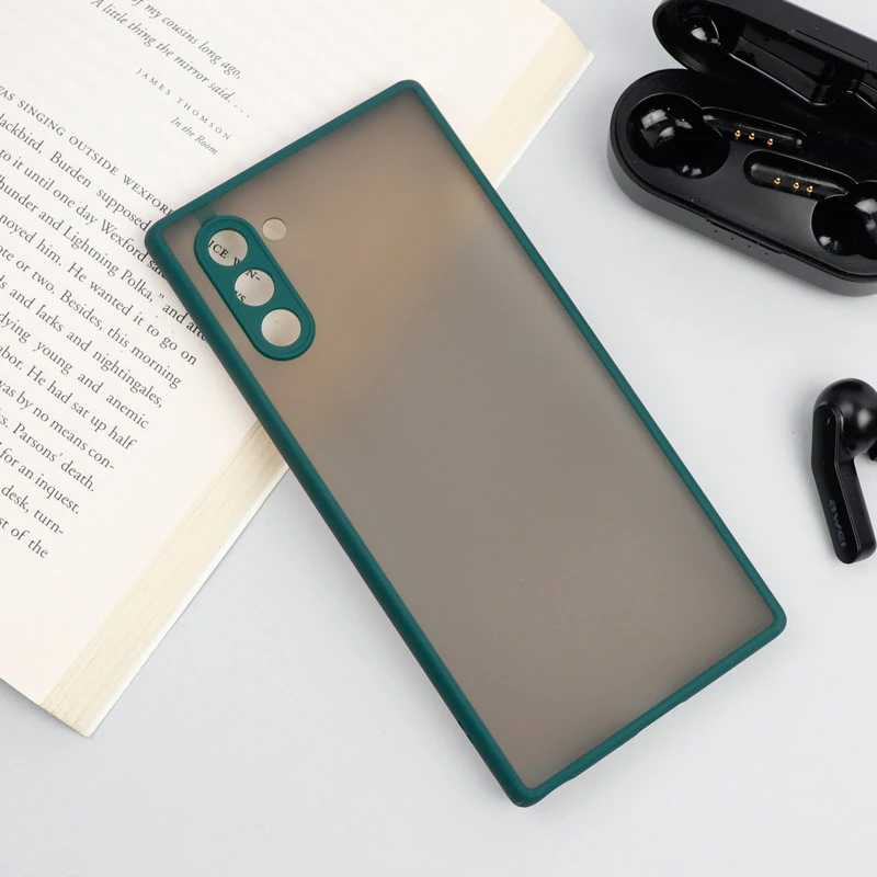 قاب PC مات محافظ لنز دار Samsung Note 10