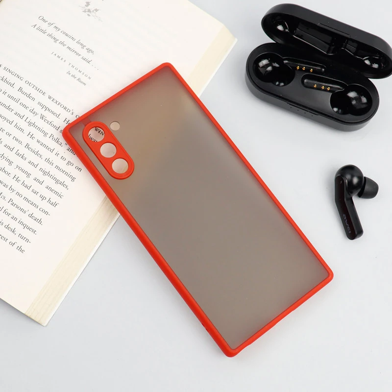 قاب PC مات محافظ لنز دار Samsung Note 10