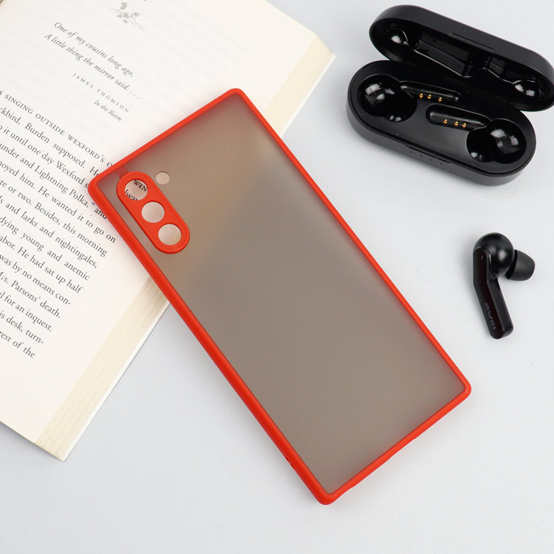 قاب PC مات محافظ لنز دار Samsung Note 10