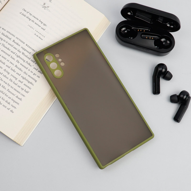 قاب PC مات محافظ لنز دار Samsung Note 10 Plus
