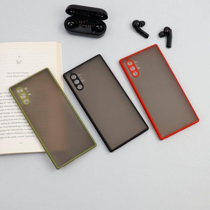 قاب PC مات محافظ لنز دار Samsung Note 10 Plus