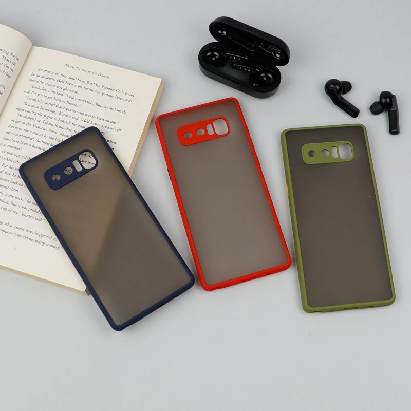 قاب PC مات محافظ لنز دار Samsung Note 8