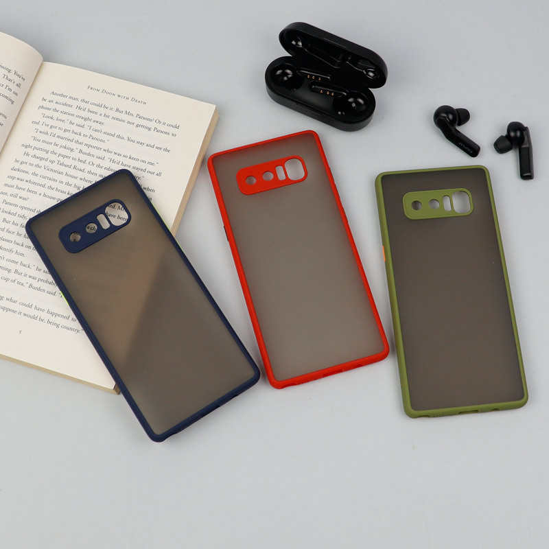 قاب PC مات محافظ لنز دار Samsung Note 8