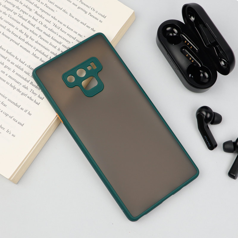 قاب PC مات محافظ لنز دار Samsung Note 9