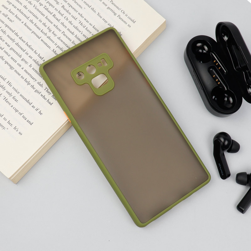 قاب PC مات محافظ لنز دار Samsung Note 9
