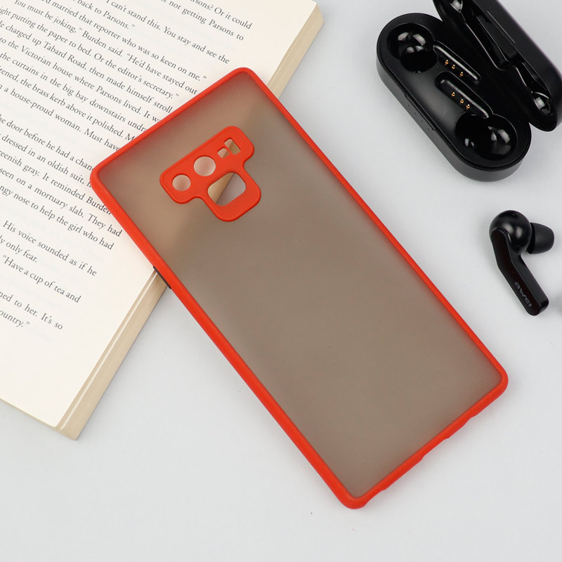 قاب PC مات محافظ لنز دار Samsung Note 9