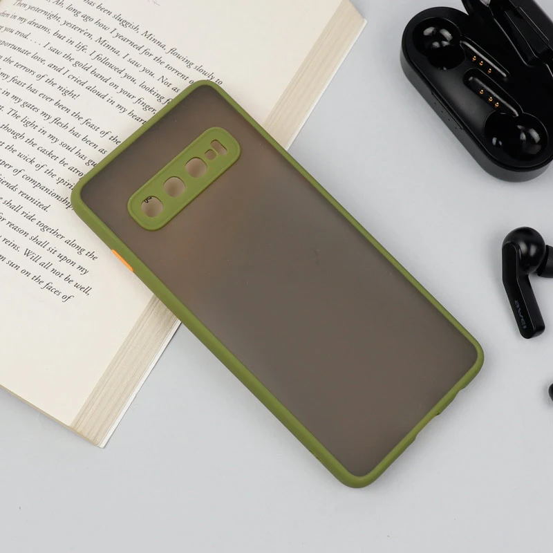 قاب PC مات محافظ لنز دار Samsung S10