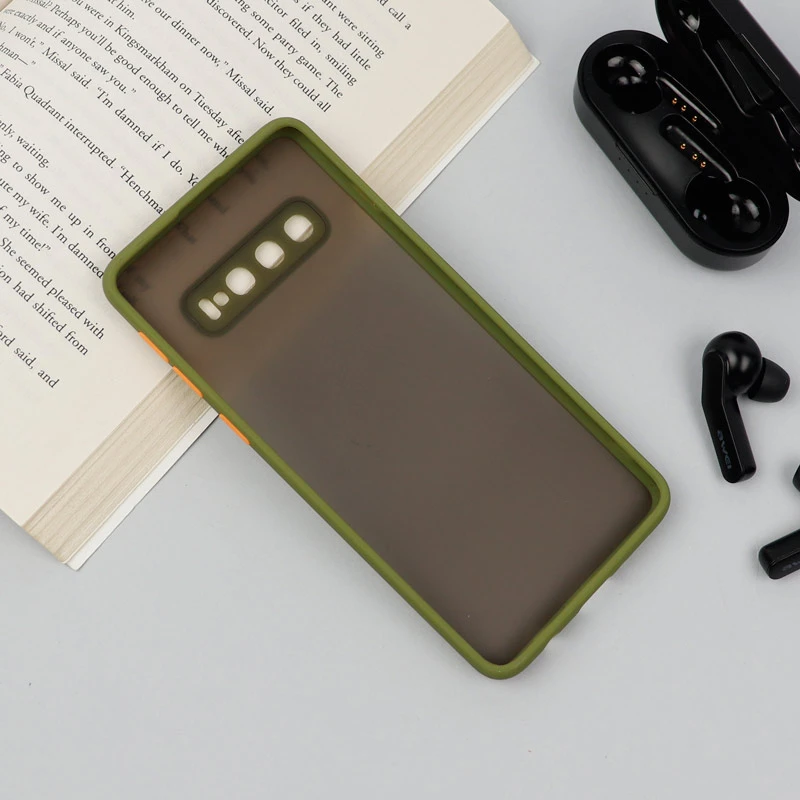 قاب PC مات محافظ لنز دار Samsung S10