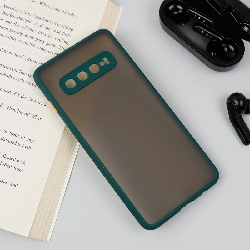 قاب PC مات محافظ لنز دار Samsung S10