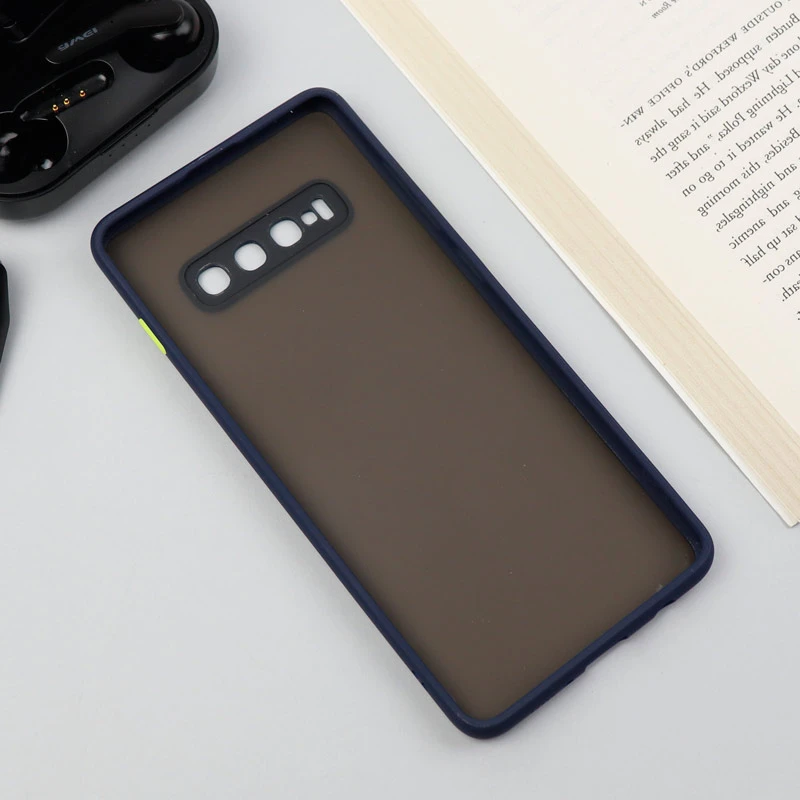 قاب PC مات محافظ لنز دار Samsung S10 Plus