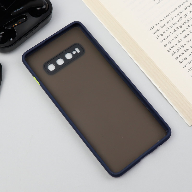 قاب PC مات محافظ لنز دار Samsung S10 Plus
