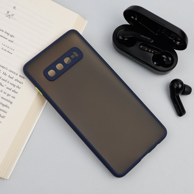 قاب PC مات محافظ لنز دار Samsung S10 Plus