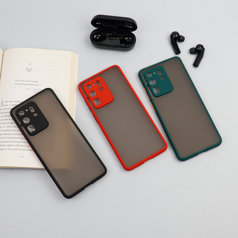 قاب PC مات محافظ لنز دار Samsung S20 Ultra