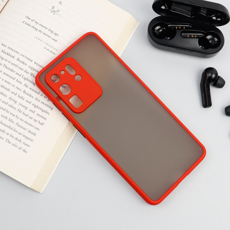 قاب PC مات محافظ لنز دار Samsung S20 Ultra