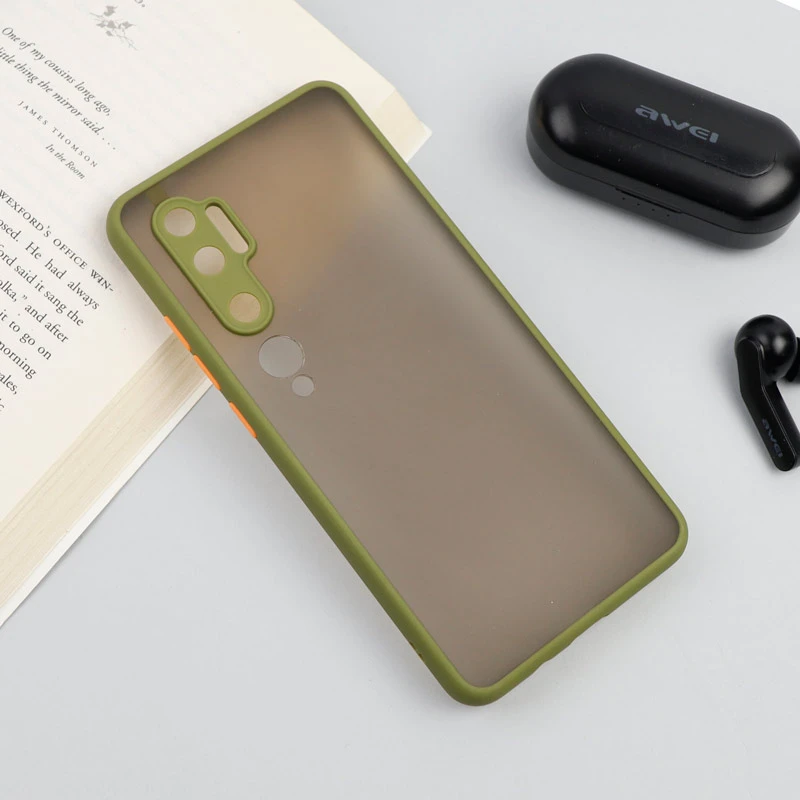 قاب PC مات محافظ لنز دار Xiaomi Mi Note 10
