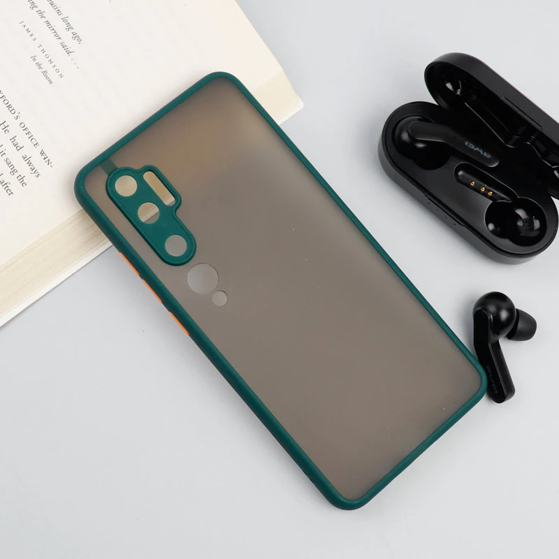 قاب PC مات محافظ لنز دار Xiaomi Mi Note 10