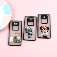 قاب محافظ لنز دار کشویی طرحدار دخترانه Xiaomi Poco x3/x3 NFC/x3 pro سری B