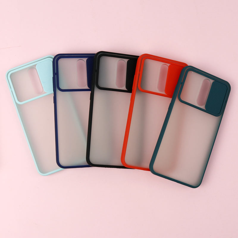 قاب PC مات محافظ لنز دار کشویی Xiaomi Redmi 8A