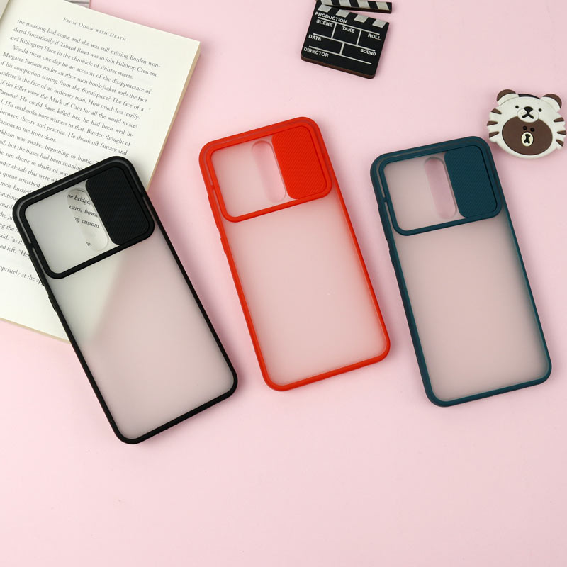 قاب PC مات محافظ لنز دار کشویی Xiaomi Redmi 8A
