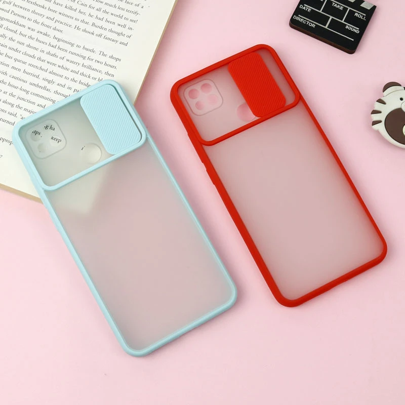 قاب PC مات محافظ لنز دار کشویی Xiaomi Redmi 9C
