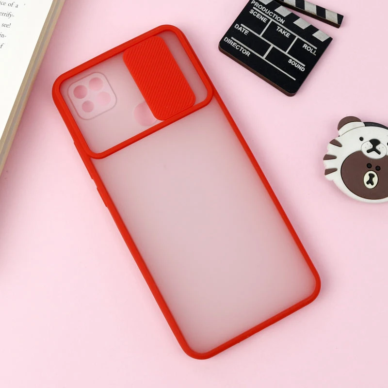قاب PC مات محافظ لنز دار کشویی Xiaomi Redmi 9C