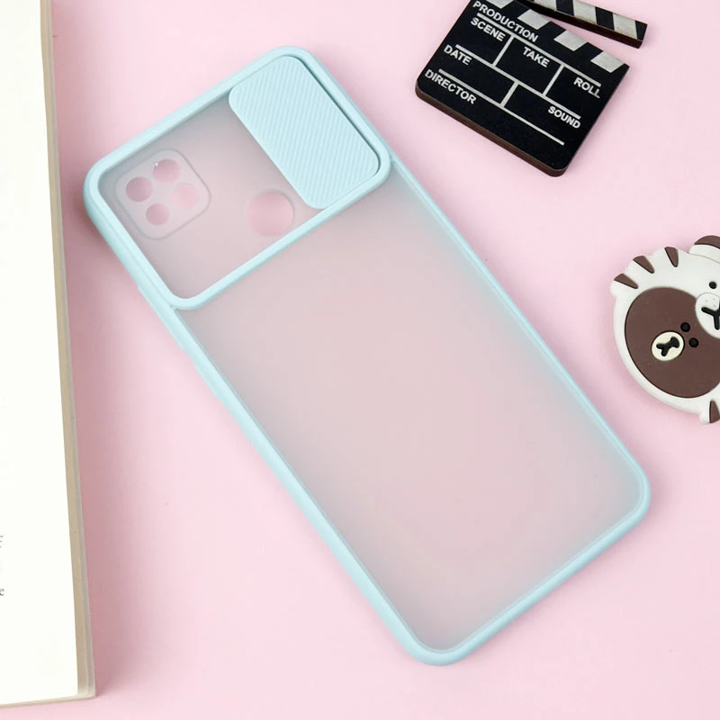 قاب PC مات محافظ لنز دار کشویی Xiaomi Redmi 9C