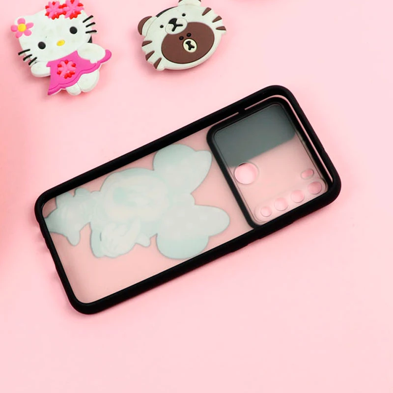 قاب شیائومی Redmi Note 8 طرح دار دخترانه سری B محافظ لنزدار کشویی