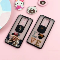 قاب شیائومی Redmi Note 8 Pro طرح دار دخترانه سری B محافظ لنزدار کشویی