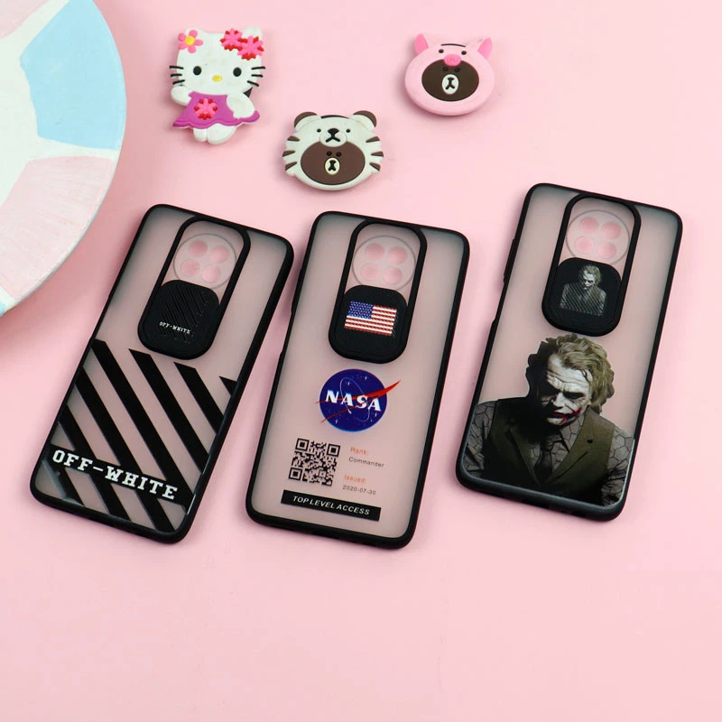 قاب شیائومی Redmi Note 9T طرح دار پسرانه سری B محافظ لنزدار کشویی