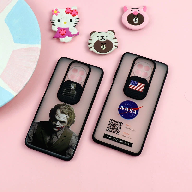 قاب شیائومی Redmi Note 9T طرح دار پسرانه سری B محافظ لنزدار کشویی