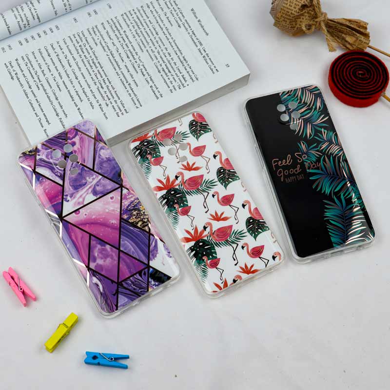 قاب شیائومی Redmi Note 9s / Note 9 Pro طرح کاشی محافظ لنزدار