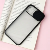 قاب PC مات محافظ لنز دار کشویی iPhone 11