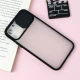 قاب PC مات محافظ لنز دار کشویی iPhone 11 Pro مشکی