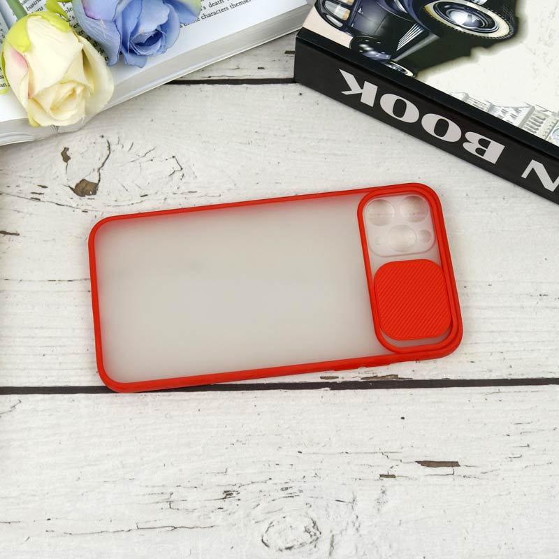 قاب PC مات محافظ لنز دار کشویی iPhone 11 Pro Max