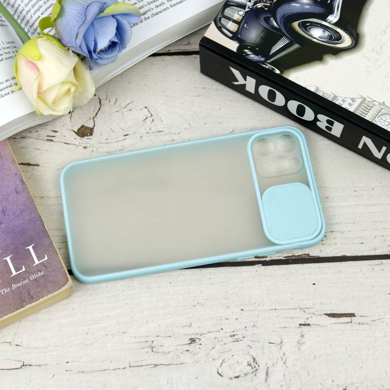 قاب PC مات محافظ لنز دار کشویی iPhone 11 Pro Max