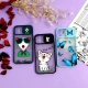 قاب آیفون iPhone 12 طرح دار دخترانه سری B محافظ لنزدار کشویی