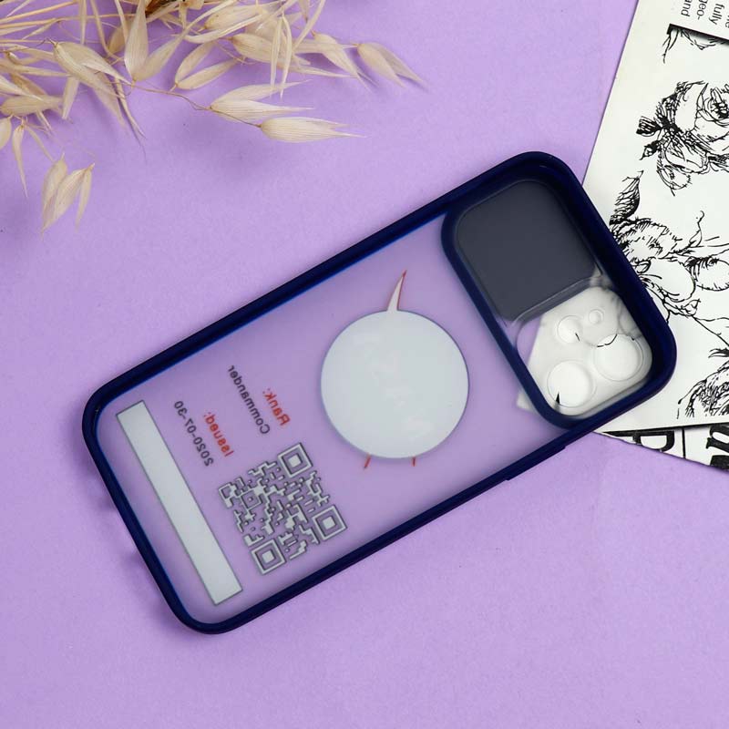قاب محافظ لنز دار کشویی طرحدار پسرانه iPhone 12 سری B