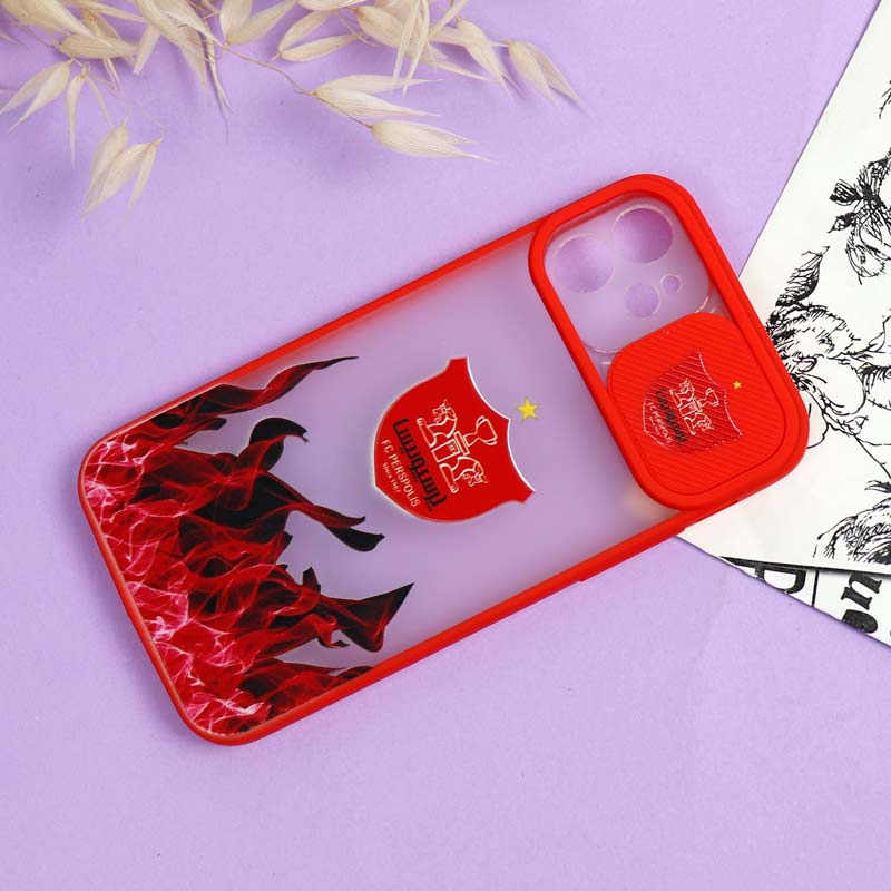 قاب محافظ لنز دار کشویی طرحدار پسرانه iPhone 12 سری B