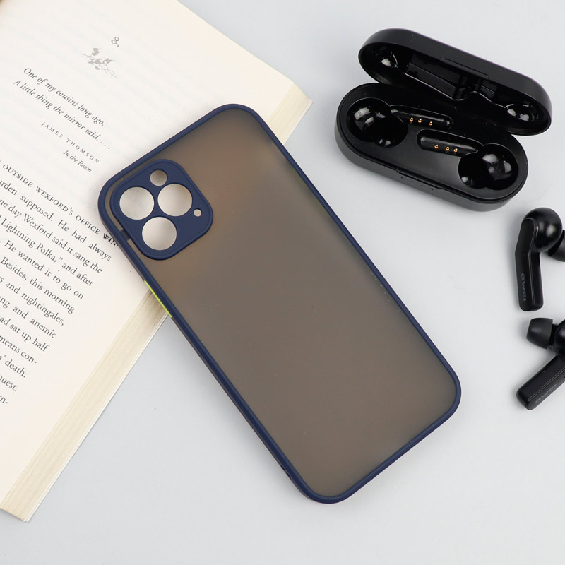 قاب PC مات محافظ لنز دار iPhone 12