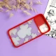 قاب آیفون iPhone 12 طرح دار دخترانه سری B محافظ لنزدار کشویی