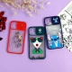 قاب آیفون iPhone 12 Mini طرح دار دخترانه سری B محافظ لنزدار کشویی