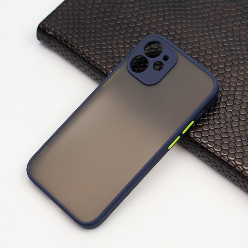 قاب PC مات محافظ لنز دار iPhone 12 Mini