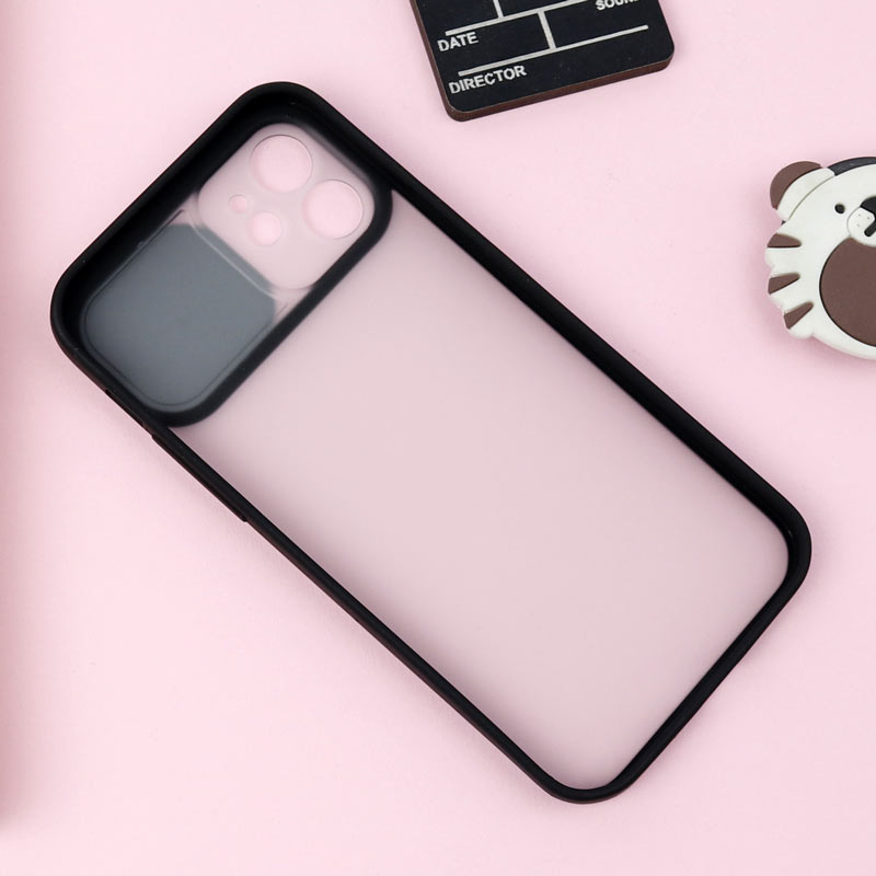 قاب PC مات محافظ لنز دار کشویی iPhone 12 Pro