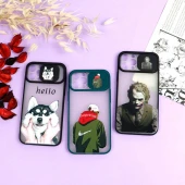 قاب آیفون iPhone 12 Pro طرح دار پسرانه سری B محافظ لنزدار کشویی
