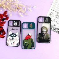 قاب آیفون iPhone 12 Pro طرح دار پسرانه سری B محافظ لنزدار کشویی