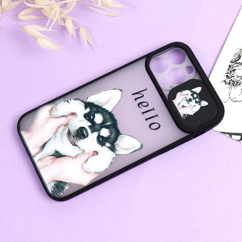 قاب آیفون iPhone 12 Pro طرح دار پسرانه سری B محافظ لنزدار کشویی