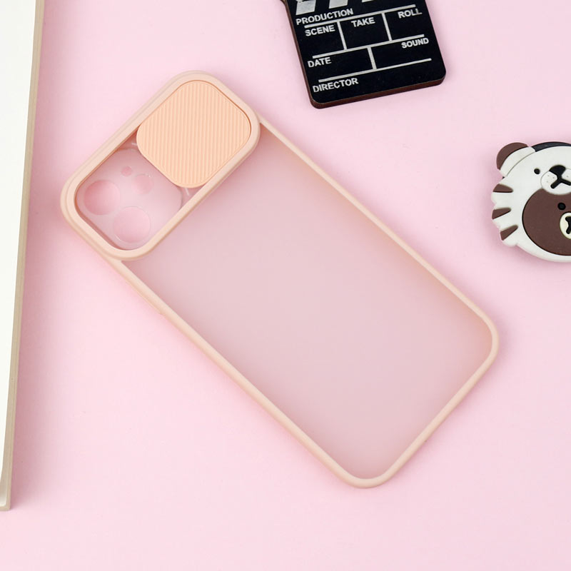 قاب PC مات محافظ لنز دار کشویی iPhone 12 Pro