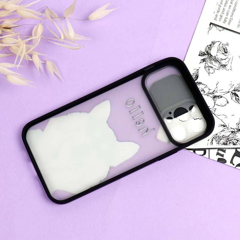 قاب آیفون iPhone 12 Pro طرح دار پسرانه سری B محافظ لنزدار کشویی