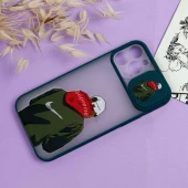 قاب آیفون iPhone 12 Pro Max طرح دار پسرانه سری B محافظ لنزدار کشویی