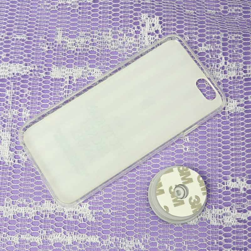 قاب سوپر IMD دور شفاف پاپ سوکت دار iPhone 6/6s ویکتوریا